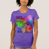 Trippy Beach Tシャツ (正面)