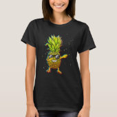 Trippy Dabbing Pineapple Vacation Cruise Tシャツ (正面)