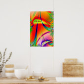 Trippy Poster: Abstract Psychedelic ポスター (キッチン)
