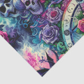 Trippy tie dye Halloween witch goddess gift wrap 薄葉紙 (詳細)