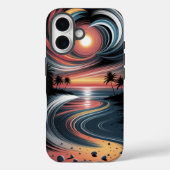 Trippy Tropical Vibes Case-Mate iPhoneケース (裏面)