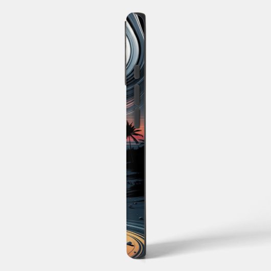 Trippy Tropical Vibes Case-Mate iPhoneケース (裏面 / 左)