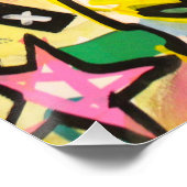 Trippy Whimsical Spiritual Dog Poster| Luke Angel ポスター (コーナー)