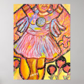  Trippy Whimsical  Surreal  Poster| Embrace the Li ポスター (正面)