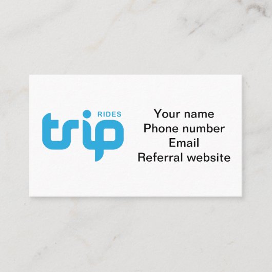 TripRids名刺 名刺 (正面)
