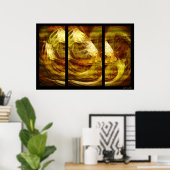 Triptych02 – ポスター (ホームオフィス)