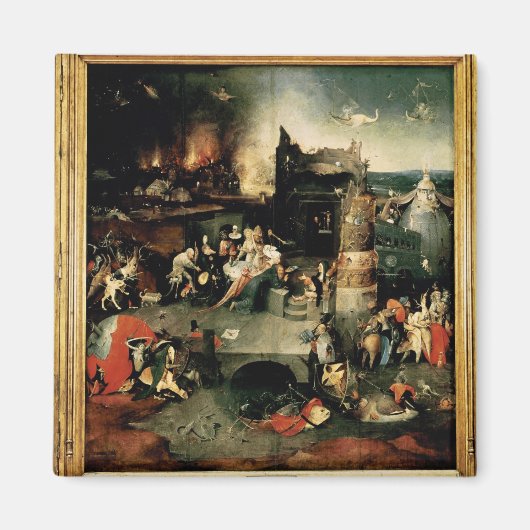 Triptych:聖アンソニーの誘惑 マグネット (正面)