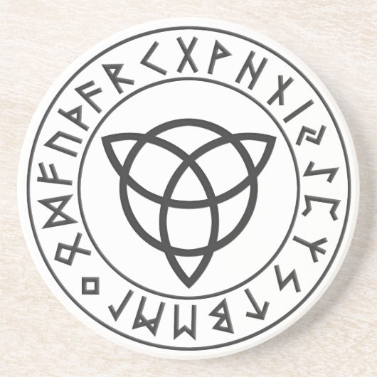 TriquetraのRuneの盾 コースター (正面)