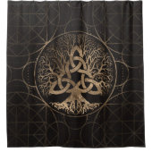 - TriquetraのYggdrasil生命の樹 シャワーカーテン (正面)