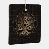 - TriquetraのYggdrasil生命の樹 セラミックオーナメント (右)