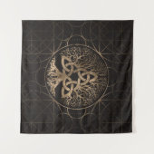 - TriquetraのYggdrasil生命の樹 タペストリー (正面(横))