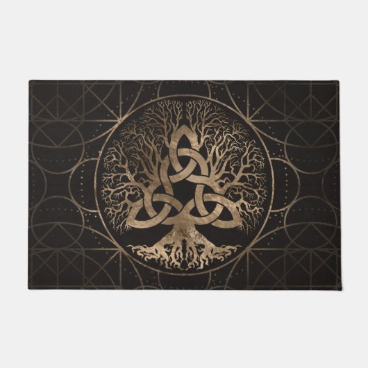 - TriquetraのYggdrasil生命の樹 ドアマット (正面)