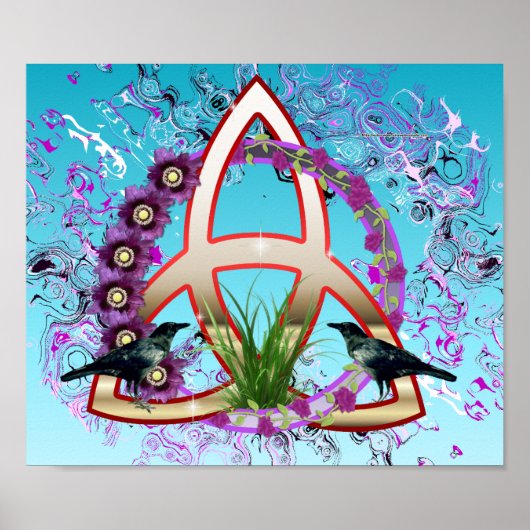 Triquetraポスターのバランス ポスター (正面)