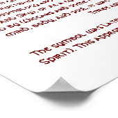 Triquetraポスター ポスター (角)