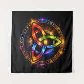 Triquetra_C タペストリー (正面(横))