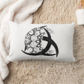 * TRIQUETRA & CRESCENT MOON * ランバークッション (ブランケット)