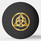 Triquetra symbol 卓球ボール (裏面)