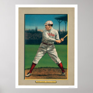 TrisのスピーカーのRed Soxの素晴らしい野球1911年 ポスター