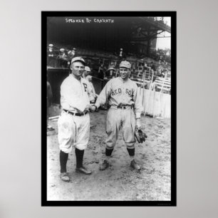 TrisスピーカーRed Sox Baseball 1915 ポスター