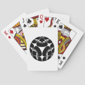 Trisected mokkos playing cards トランプ (裏面)