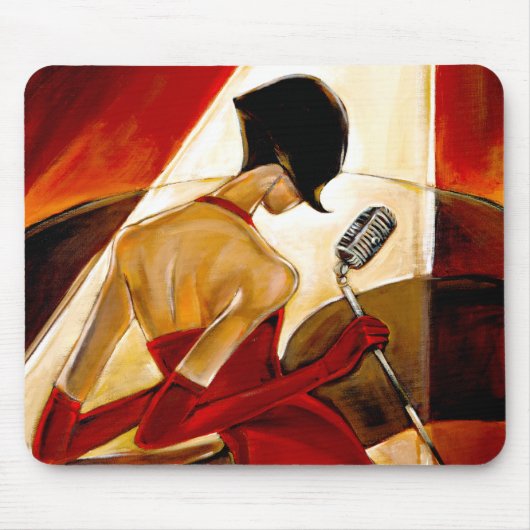 Trish Biddleの熱 マウスパッド (正面)