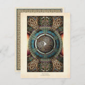 Triskeionマンダラポストカード ポストカード (正面/裏面)