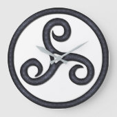 Triskelの時計 ラージ壁時計 (正面)