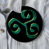 triskele、ケルト族文化の古い記号 缶バッジ (インサイチュ)