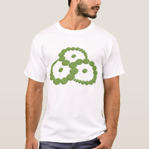 "Triskelion"の穀物の円のTシャツ Tシャツ