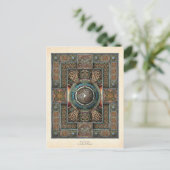 Triskelion Mandala IIはがき ポストカード (スタンド正面)