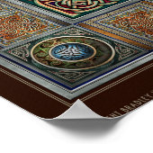 Triskelion Mandala IIポスター(22x28") ポスター (角)