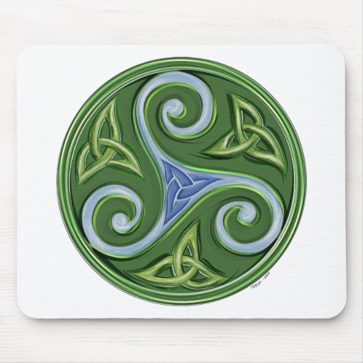 Triskelle マウスパッド (正面)