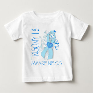 TRISOMY 18のTRISOMY 18の認識度 ベビーTシャツ