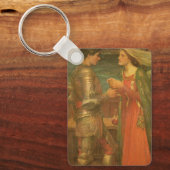 Tristan and Isolde著John William Waterhouse キーホルダー (正面)
