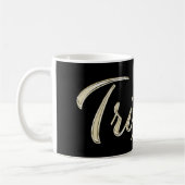 Tristan Name whitegold Tasse Teetasse Kaffeetasse コーヒーマグカップ (左)