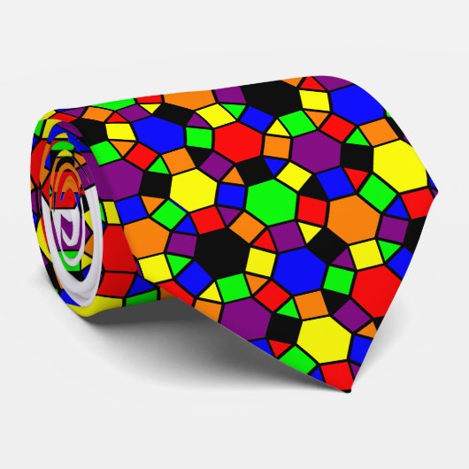 Tritessellationの複雑なタイ ネクタイ (ロール)