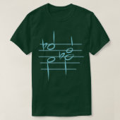 TRITONE RESOLUTION funny music theory notation tee Tシャツ (デザイン正面)