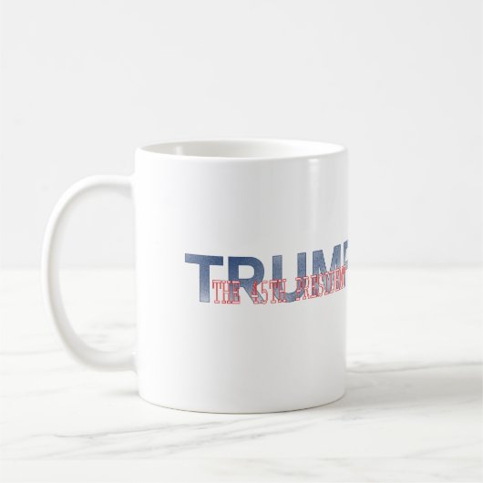 Triump第45大統領 コーヒーマグカップ (左)