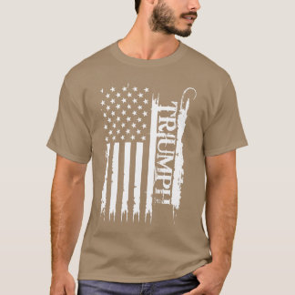 Triumph アメリカ合衆国 ディストressed US フラグ プレミアム Tシャツ