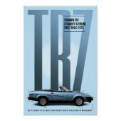Triumph TR7 ポスター (正面)