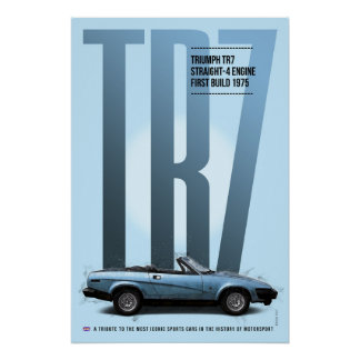 Triumph TR7 ポスター