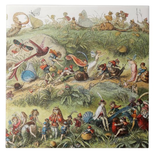 Triumphal March of The Elf King, Fairies,Goblins タイル (正面)