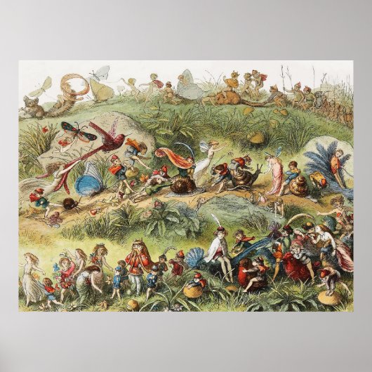 Triumphal March of The Elf King, Fairies,Goblins ポスター (正面)