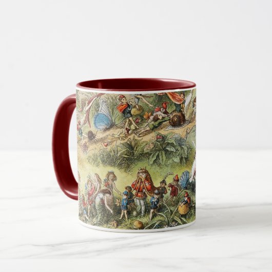 Triumphal March of The Elf King, Fairies,Goblins マグカップ (正面左)