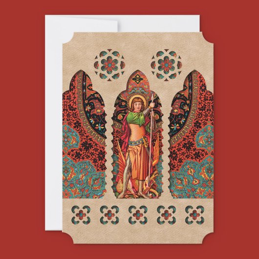 Triumphant Saint George Card 招待状