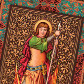 Triumphant Saint George Poster ポスター