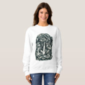 Triumviate、インクスケッチ、Tシャツ スウェットシャツ (正面フル)