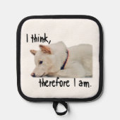 Trivet of dog 鍋敷き (正面)