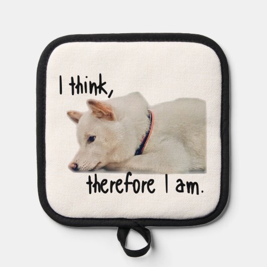 Trivet of dog 鍋敷き (正面)