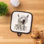 Trivet of dog by koroku 鍋敷き (トップダウン)